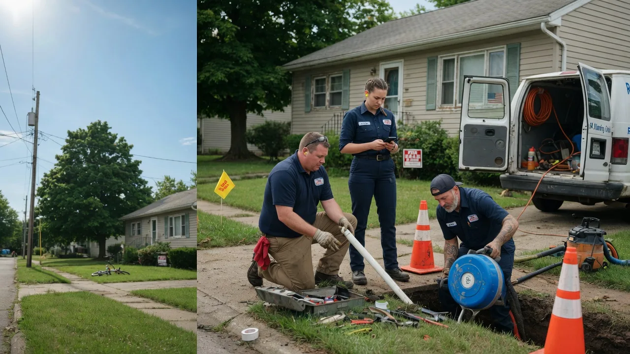 Sewer Line Repair in Churchs Ferry, ND near me